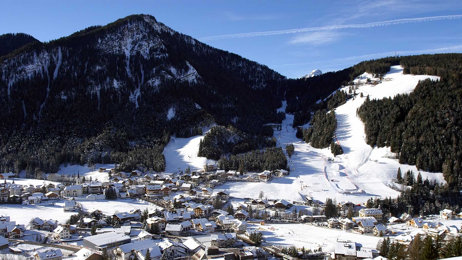 St.Vigil in Enneberg im Winter