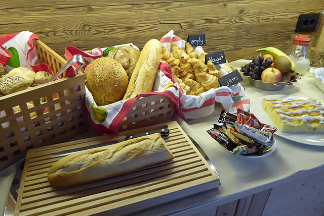 Breakfast buffet