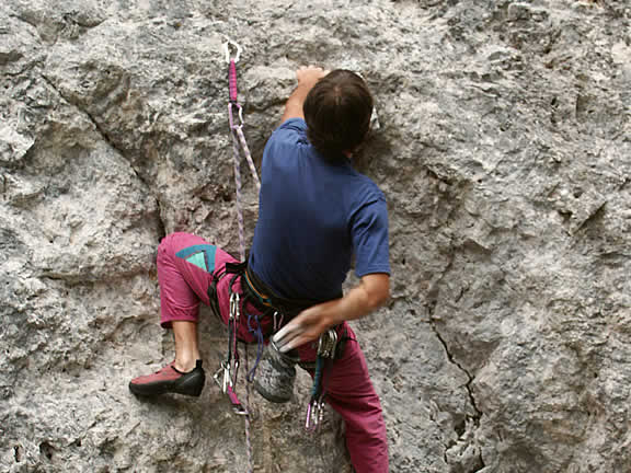 Climbing Dolomites