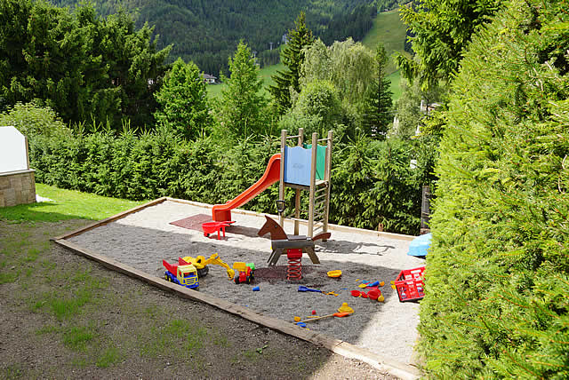 Play ground in the garden