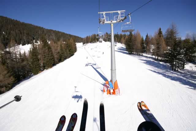 Skiing in San Vigilio di Marebbe